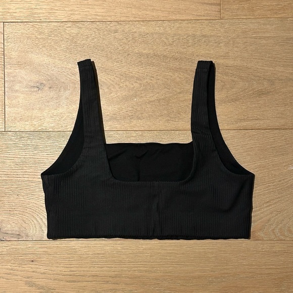 Girlfriend Collective Ribbed Compressive Sports Bra - Picture 2 of 3